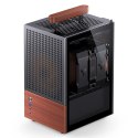 Obudowa Jonsbo T6, Mini-Tower, Mini-ITX, Tempered Glass, Holz - czarna Jonsbo