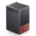 Obudowa Jonsbo T6, Mini-Tower, Mini-ITX, Tempered Glass, Holz - czarna Jonsbo