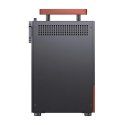 Obudowa Jonsbo T6, Mini-Tower, Mini-ITX, Tempered Glass, Holz - czarna Jonsbo