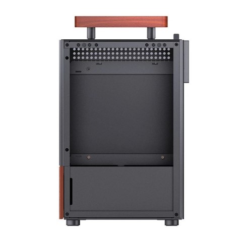 Obudowa Jonsbo T6, Mini-Tower, Mini-ITX, Tempered Glass, Holz - czarna Jonsbo