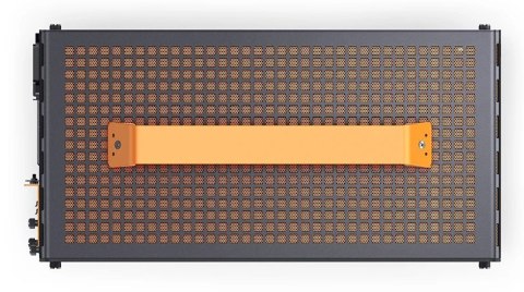 Obudowa komputerowa JONSPLUS MATX Handle Case Z20 - Black-Orange JONSPLUS