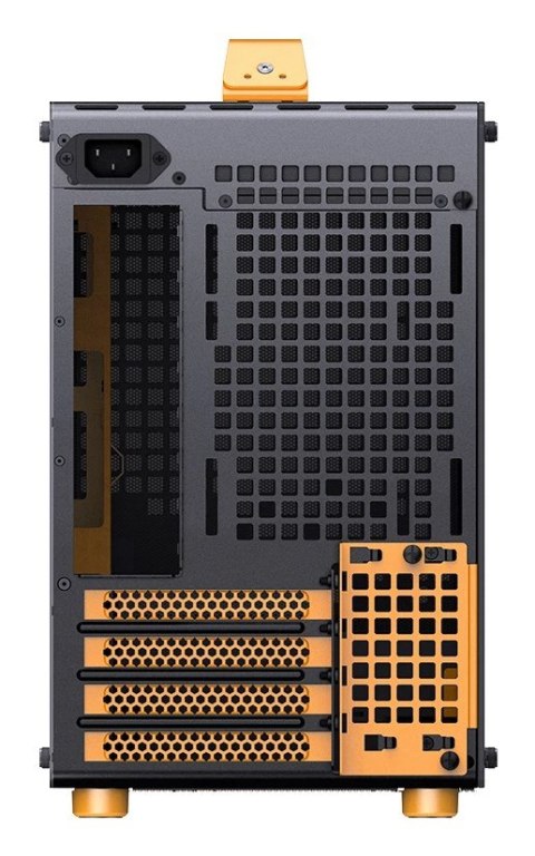 Obudowa komputerowa JONSPLUS MATX Handle Case Z20 - Black-Orange JONSPLUS