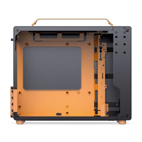 Obudowa komputerowa JONSPLUS MATX Handle Case Z20 - Black-Orange JONSPLUS