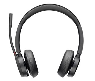 POLY Stereofoniczny zestaw słuchawkowy USB A Voyager 4320 + przejściówka BT700 USB-A + podstawka ładująca POLY