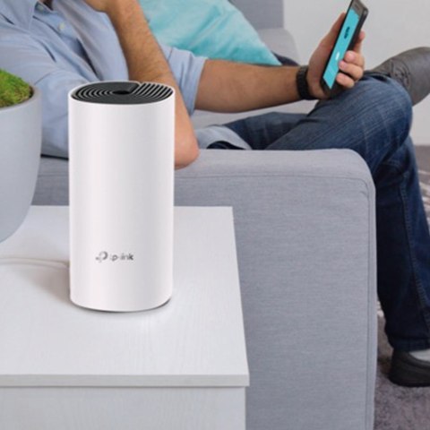 TP-Link Deco M4(1-pack) Dual-band (2.4 GHz/5 GHz) Wi-Fi 5 (802.11ac) Biały 2 Wewnętrzne TP-LINK