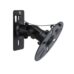 UCHWYT DO GŁOŚNIKÓW czarny 15kg 2szt G-02 ART metalowy ART