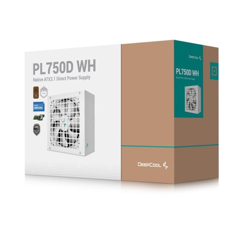 DeepCool PL750D WH moduł zasilaczy 750 W 20+4 pin ATX ATX Biały DEEPCOOL