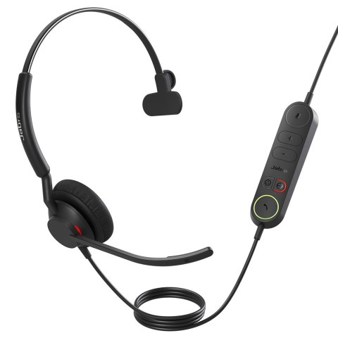 Jabra 4093-419-279 słuchawki/zestaw słuchawkowy Przewodowa Opaska na głowę Biuro/centrum telefoniczne USB Typu-A Bluetooth Czarn Jabra