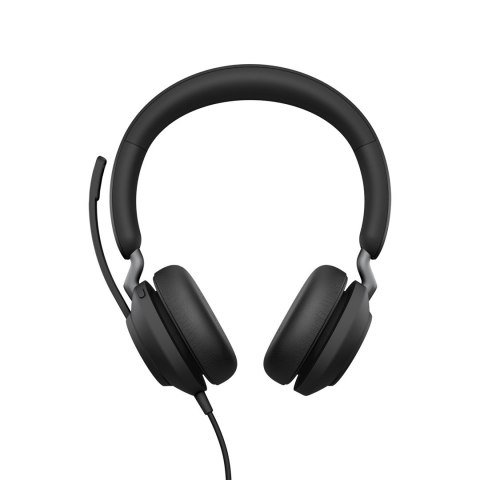 Jabra Evolve2 40 SE Zestaw słuchawkowy Przewodowa Opaska na głowę Połączenia/muzyka USB Type-C Czarny Jabra