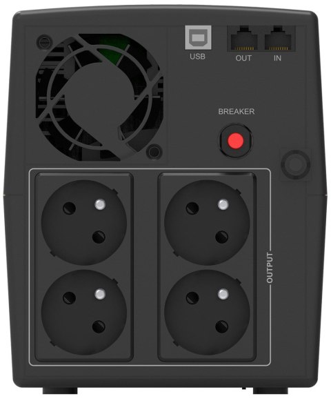 PowerWalker VI 1500 STL zasilacz UPS Technologia line-interactive 1500 VA 900 W 4 Gniazdo(a) sieciowe POWER WALKER