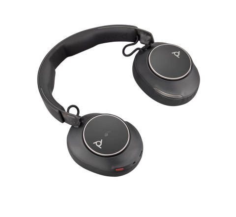 Słuchawki BT nauszne Poly Voyager Surround 80 UC Microsoft Teams Certified USB-C Headset + USB-C/A Adapter 8G7U0AA POLY