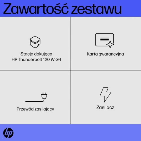 Stacja dokujaca HP Thunderbolt Dock G4 USB-C 120W Hewlett-Packard