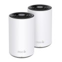 TP-Link Deco XE75 Pro (2-pack) Trójpasmowy (2,4 GHz / 5 GHz / 6 GHz) Wi-Fi 6E (802.11ax) Biały 3 Wewnętrzne TP-LINK