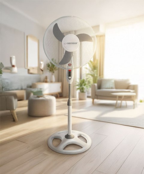 EHF002WE Esperanza wentylator 16'' stojący typhoon biało-szary Esperanza
