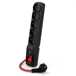 FILTR PRZECIWPRZEPIĘCIOWY ACAR F5 czarny 5m POWER 16A czerwony przewód W2291 HSK ACAR