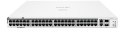 HPE Aruba Networking Aruba Instant On 1960 48G 40p Class4 8p Class6 PoE 2XGT 2SFP+ 600W Zarządzany L2+ Gigabit Ethernet (10/100/ High Peak