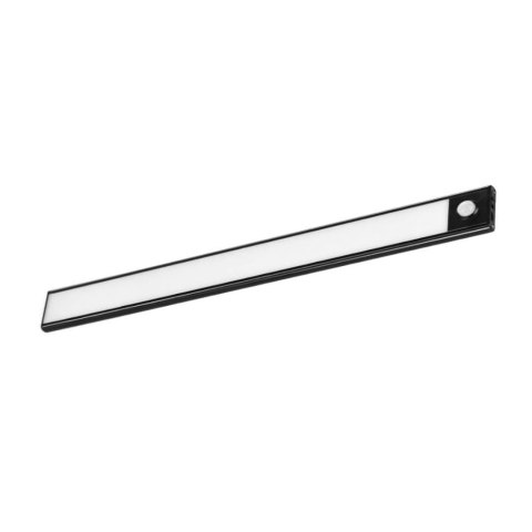 Oprawa podszafkowa V-TAC 2,5W LED czarna czujnik ruchu ładowanie USB 60cm VT-8143 4000K 260lm