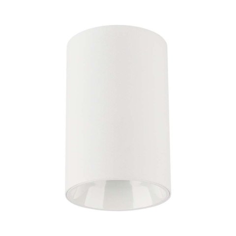 Oprawa sufitowa V-TAC GU10 okrągła natynkowa tuba biała 65x100mm VT-1131 3 lata gwarancji