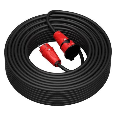 Przedł. KERG 3G2.5 40M CZARNY H05RRF PL guma EPR KERG