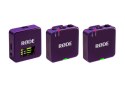 RODE Wireless GO III Purple - system mikrofonów bezprzewodowych (fioletowy) RODE