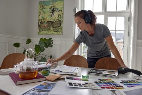 Słuchawki BT nauszne Poly Voyager Surround 80 UC Microsoft Teams Certified USB-C Headset + USB-C/A Adapter 8G7U0AA POLY