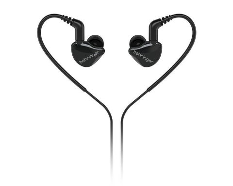 Słuchawki dwudrożne dokanałowe Behringer MO240-CK PRO - czarne Behringer