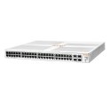 Switch Aruba Instant On 1930 48G Class4 PoE 4SFP/SFP+ 370W Zarządzany L2+ Gigabit Ethernet (10/100/1000) Obsługa PoE 1U Biały Hewlett Packard Enterprise
