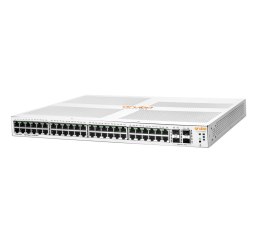 Switch Aruba Instant On 1930 48G Class4 PoE 4SFP/SFP+ 370W Zarządzany L2+ Gigabit Ethernet (10/100/1000) Obsługa PoE 1U Biały Hewlett Packard Enterprise