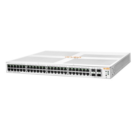 Switch Aruba Instant On 1930 48G Class4 PoE 4SFP/SFP+ 370W Zarządzany L2+ Gigabit Ethernet (10/100/1000) Obsługa PoE 1U Biały Hewlett Packard Enterprise