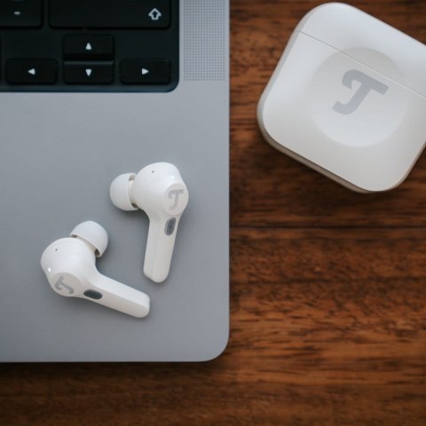 Teufel AIRY TWS Pro True-Wireless Słuchawki douszne Bluetooth srebrno-białe - Słuchawki - 20 KHz No name