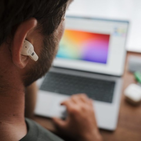 Teufel AIRY TWS Pro True-Wireless Słuchawki douszne Bluetooth srebrno-białe - Słuchawki - 20 KHz No name