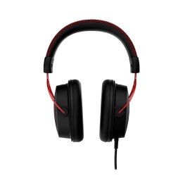Zestaw słuchawkowy do gier HyperX Cloud Alpha czarno-czerwony, Przewodowy, 13 - 27000 Hz, Gaming, 298 g, Czerwony Hewlett-Packard