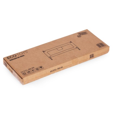 Barierka ochronna na łóżko 200 cm osłona zabezpieczenie dla dzieci ECOTOYS ECOTOYS