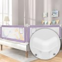 Barierka ochronna na łóżko 200 cm osłona zabezpieczenie dla dzieci ECOTOYS ECOTOYS
