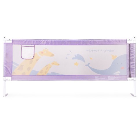 Barierka ochronna na łóżko 200 cm osłona zabezpieczenie dla dzieci ECOTOYS ECOTOYS