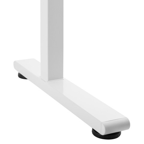 Biurko ręczna regulacja wys Ergo Office, max 40 kg, max wys 117cm, z blatem do pracy stojąco siedzącej, ER-401 W Ergo office