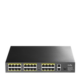 Cudy FS1026PS1 łącza sieciowe Nie zarządzany Gigabit Ethernet (10/100/1000) Obsługa PoE Czarny CUDY