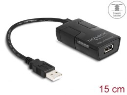 DeLOCK Izolator USB 2.0 Typu-A męski na żeński z izolacją 5 kV dla linii przesyłu danych DELOCK