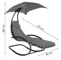 Fotel ogrodowy leżak leżanka bujana ogrodowa hamak MultiGarden MultiGarden