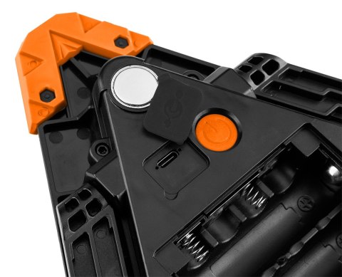 Lampa bateryjna + trójkąt ostrzegawczy 2 w 1 NEO TOOLS