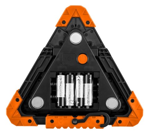 Lampa bateryjna + trójkąt ostrzegawczy 2 w 1 NEO TOOLS
