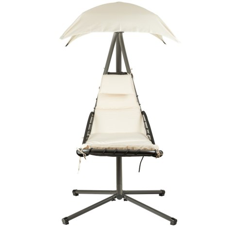 Leżanka huśtawka ogrodowa hamak fotel wiszący kosz beżowa MultiGarden MultiGarden