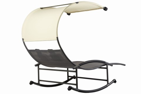 Leżanka leżak ogrodowy z daszkiem huśtawka MultiGarden MultiGarden