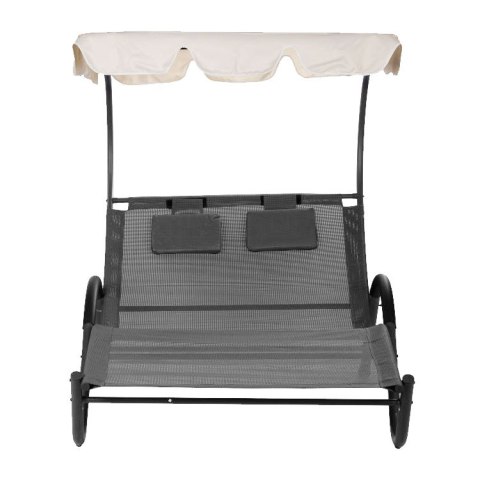 Leżanka leżak ogrodowy z daszkiem huśtawka hamak MultiGarden MultiGarden