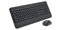 Logitech Signature MK650 Combo For Business klawiatura Dołączona myszka Biuro Bluetooth QWERTY Amerykański międzynarodowy Grafit Logitech