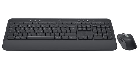 Logitech Signature MK650 Combo For Business klawiatura Dołączona myszka Biuro Bluetooth QWERTY Amerykański międzynarodowy Grafit Logitech