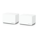 Mercusys HALO H70X (2-PACK) Dual-band (2.4 GHz/5 GHz) Wi-Fi 6 (802.11ax) Biały 3 Wewnętrzny MERCUSYS