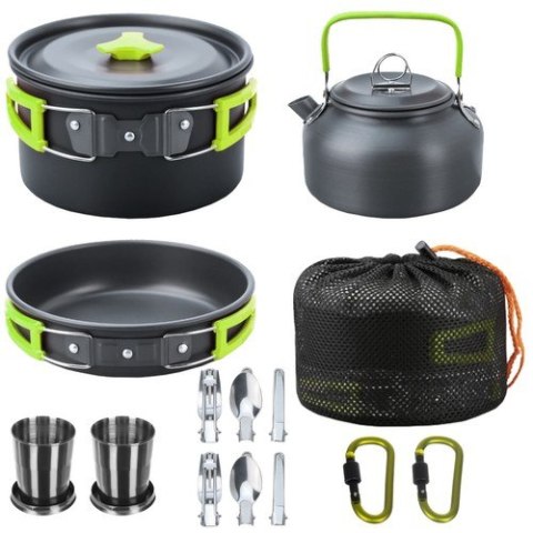 Naczynia turystyczne Trizand 23667 18 el. TRIZAND