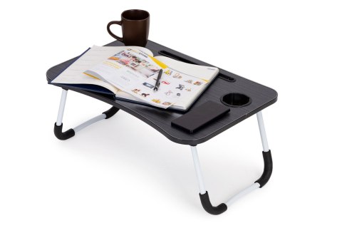 Podstawka pod laptopa stolik do łóżka 60x40 cm czarna ModernHome ModernHome