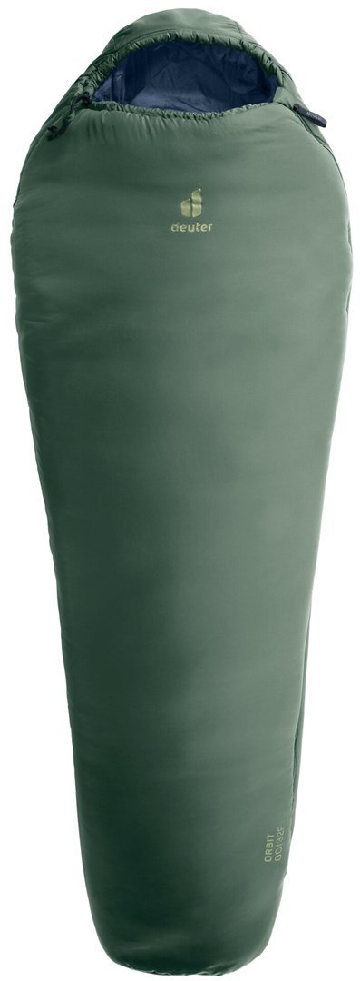 Śpiwór syntetyczny Deuter Orbit -5C/23F 185cm, ivy/ink Deuter